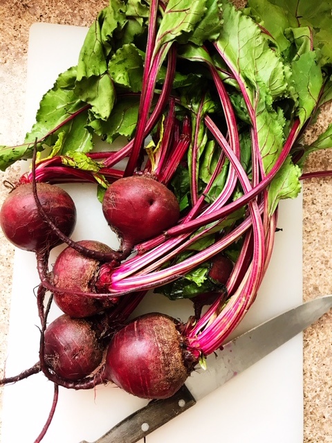 Fresh beets packed with nutrients.