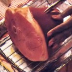 How to remove rind from ham.