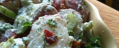Bacon Kale 'N Potato Salad